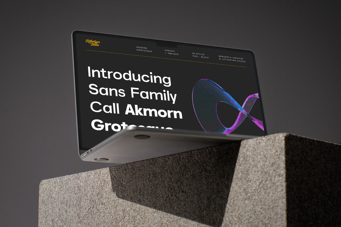 Akmorn-Grotesque-Preview-Business-Website