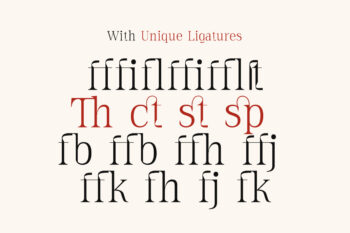 Asvata-Preview-Unique-Ligatures
