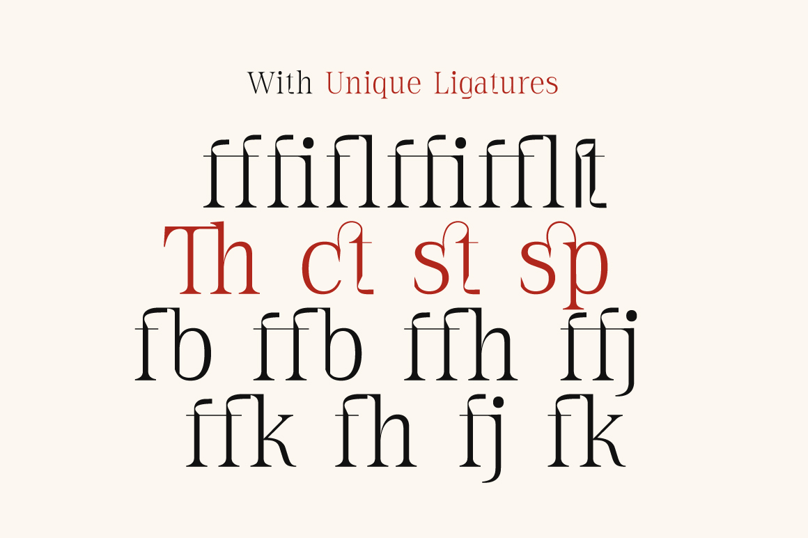 Asvata-Preview-Unique-Ligatures