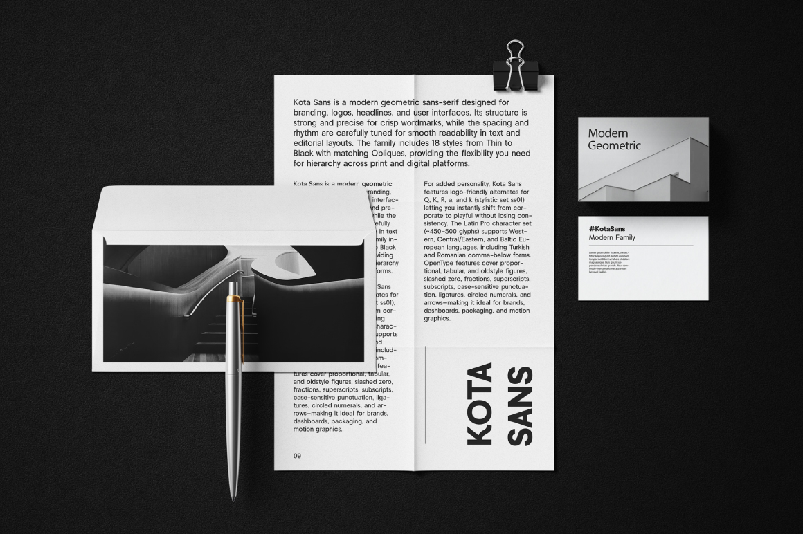 Kota-Sans-Preview-Corporate-Letter-Business-Card