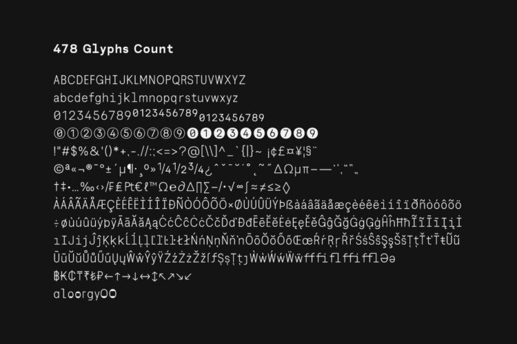 Lenia-Mono-Preview-478-Glyphs-Total