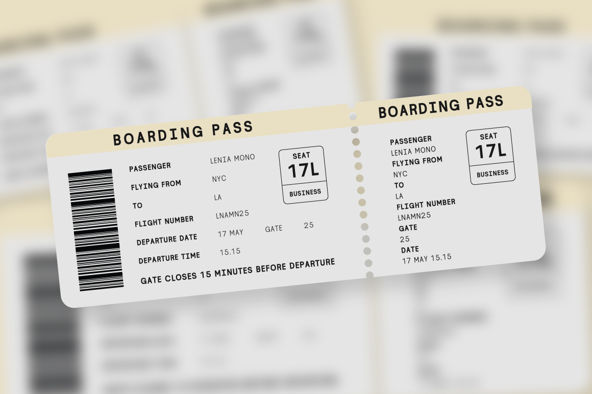 Lenia-Mono-Preview-Boarding-Pass