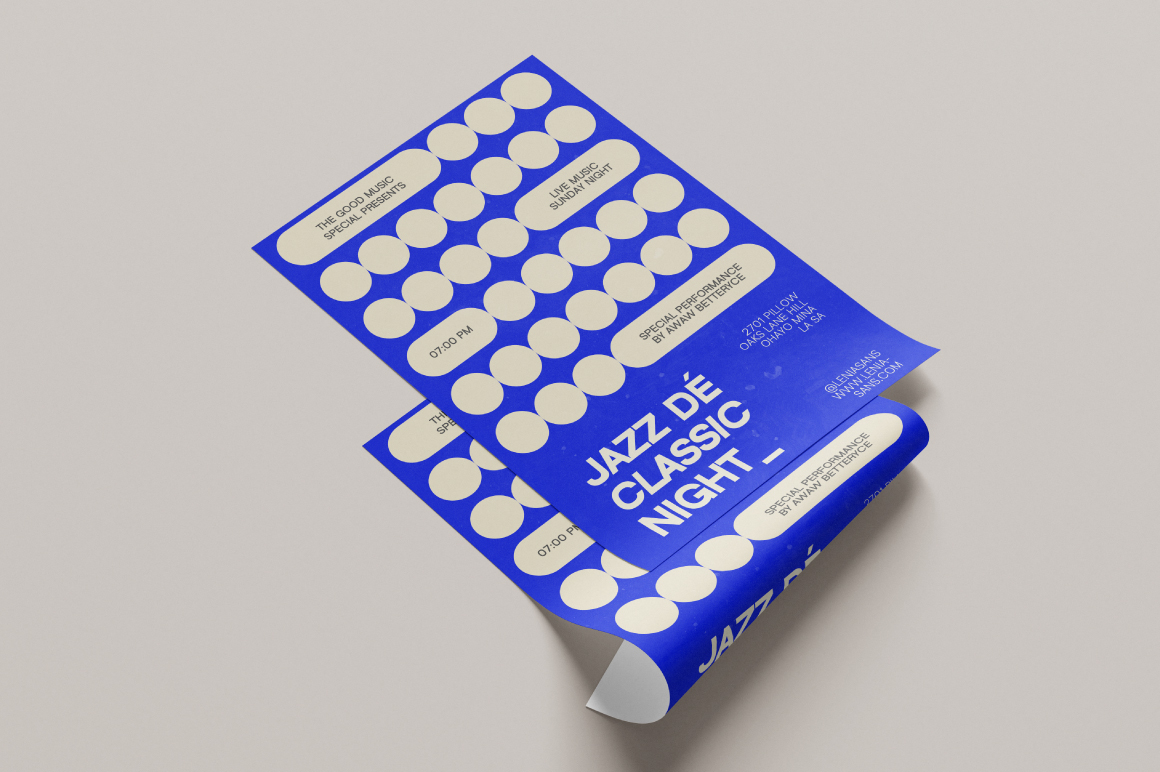 Lenia-Sans-Preview-Modern-Jazz-Poster