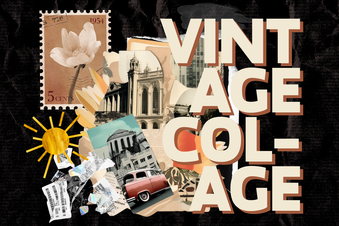 Megazine-Poster-Preview-Vintage-Collage