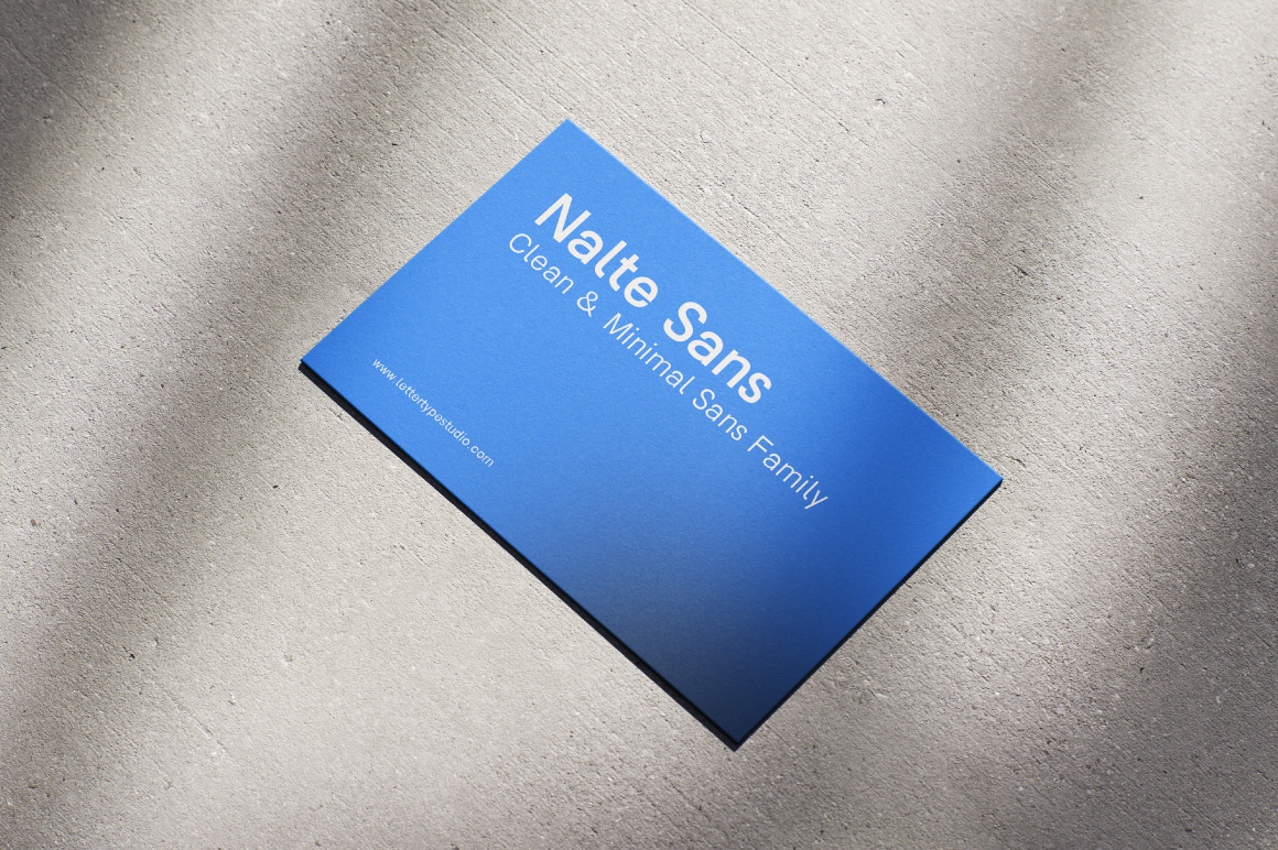 Nalte-Sans-Preview-Minimal-Business-Card