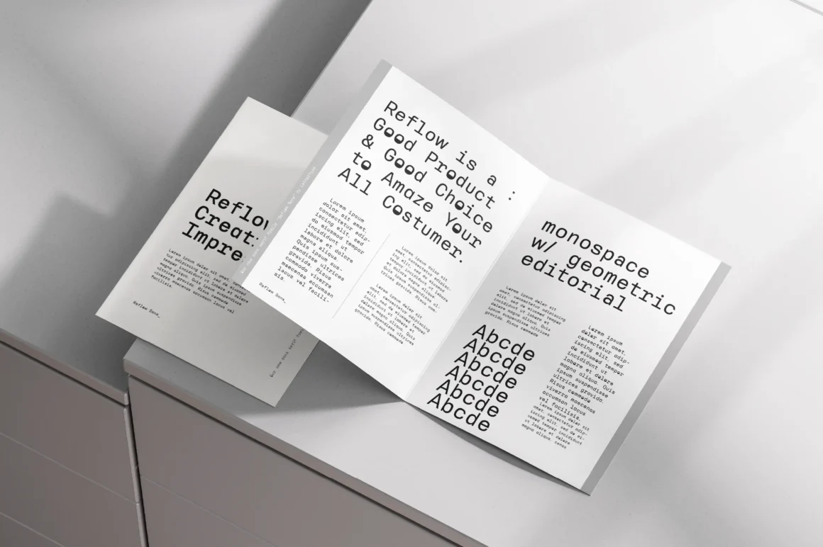 Reflow-Mono-Preview-Editorial-Flyer