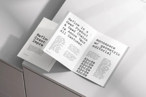 Reflow-Mono-Preview-Editorial-Flyer