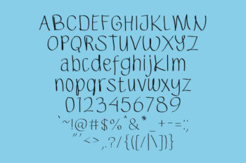 Sketsa-Handdrawn-Preview-Character-Set