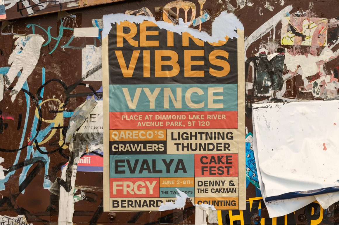 Vynce-Sans-Preview-Retro-Vibes-Poster