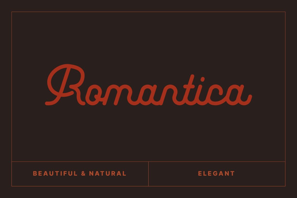 Monoline Script Font