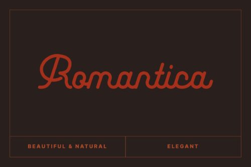 Monoline Script Font