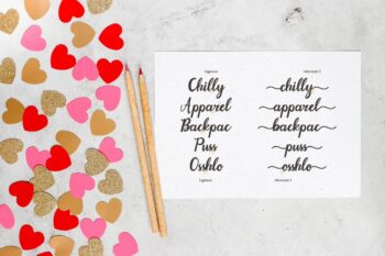 Elegant Script Font