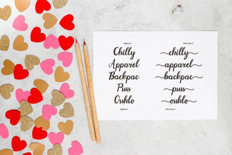 Elegant Script Font
