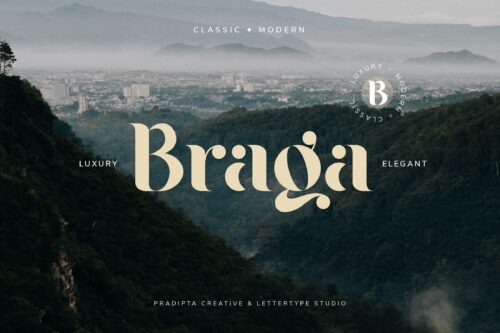 Classic modern serif font
