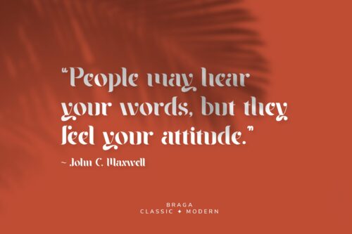 Classic modern serif font