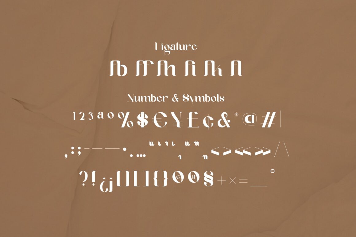 Modern Classic Serif Font