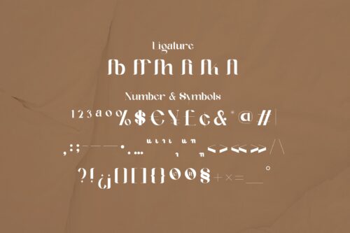 Modern Classic Serif Font