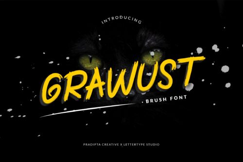 freebies free brush font
