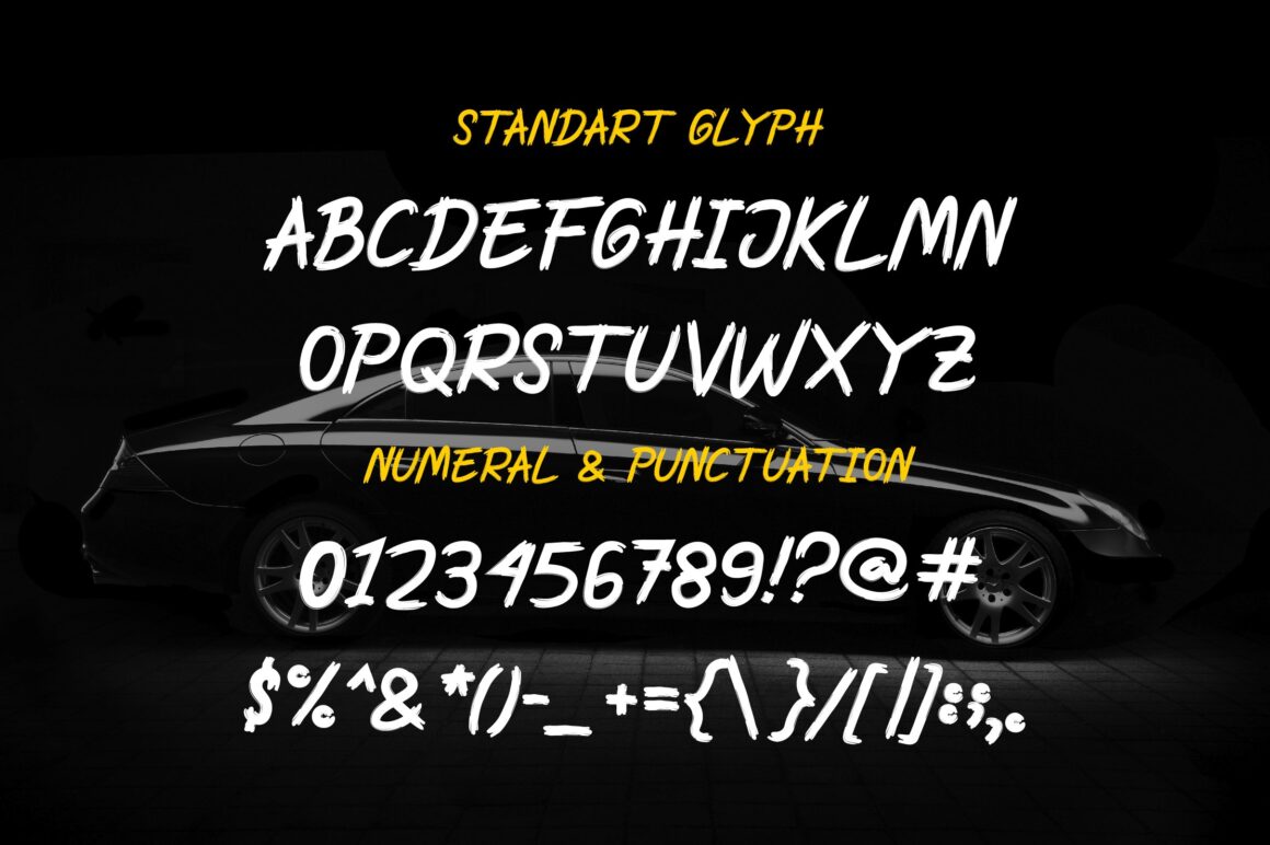 freebies free brush font