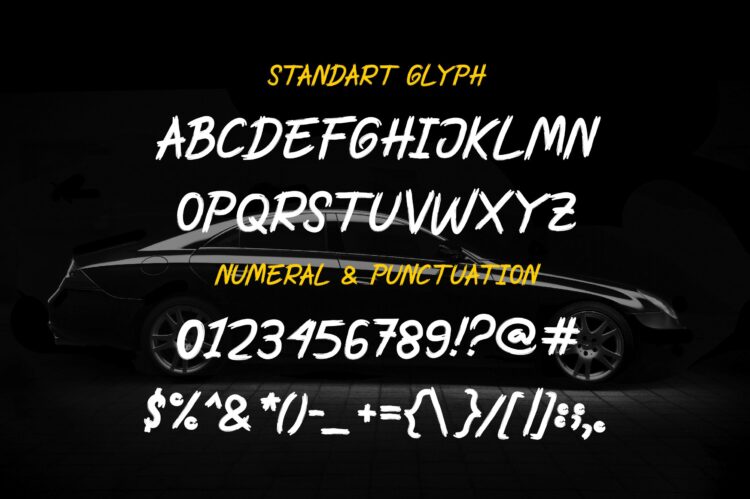 freebies free brush font