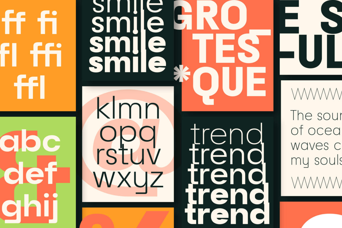 freebies free geometric sans serif font