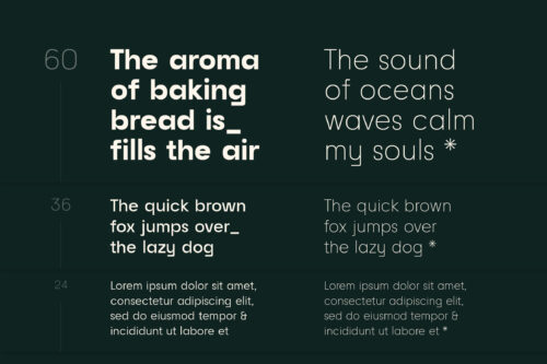 freebies free geometric sans serif font