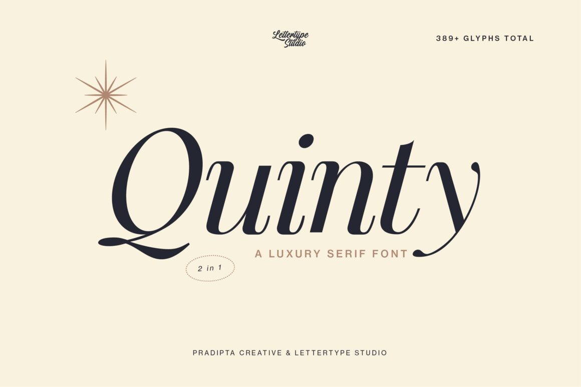 Luxury Serif Font
