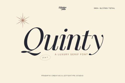 Luxury Serif Font