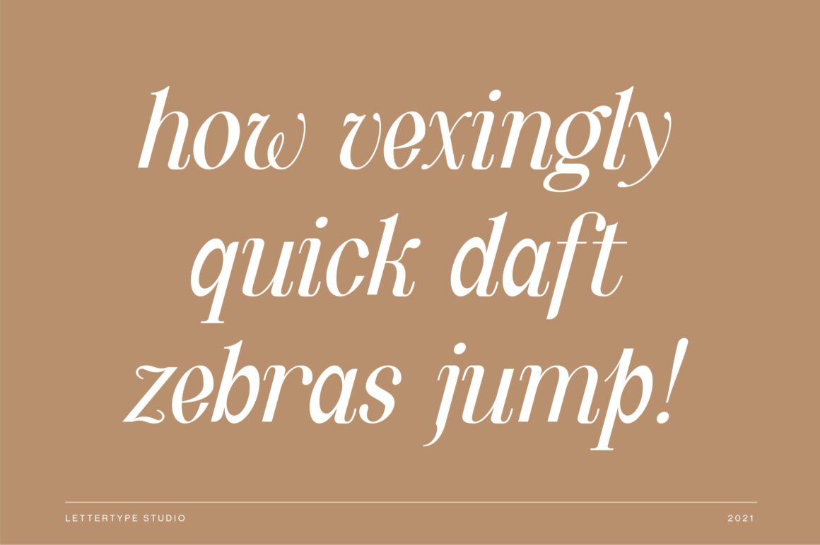 Luxury Serif Font