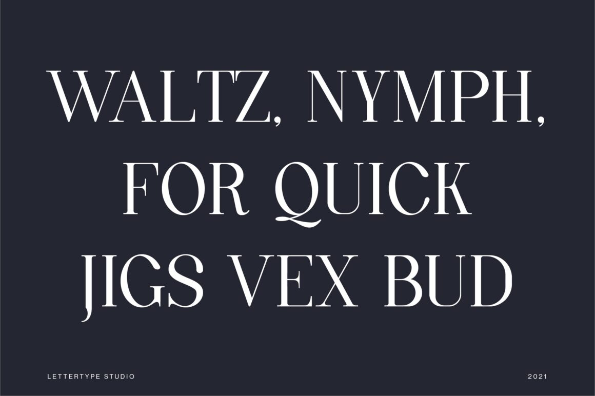 Luxury Serif Font