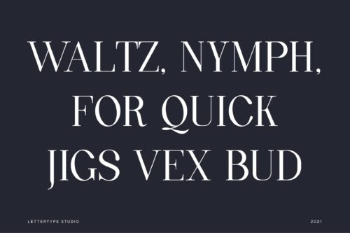 Luxury Serif Font