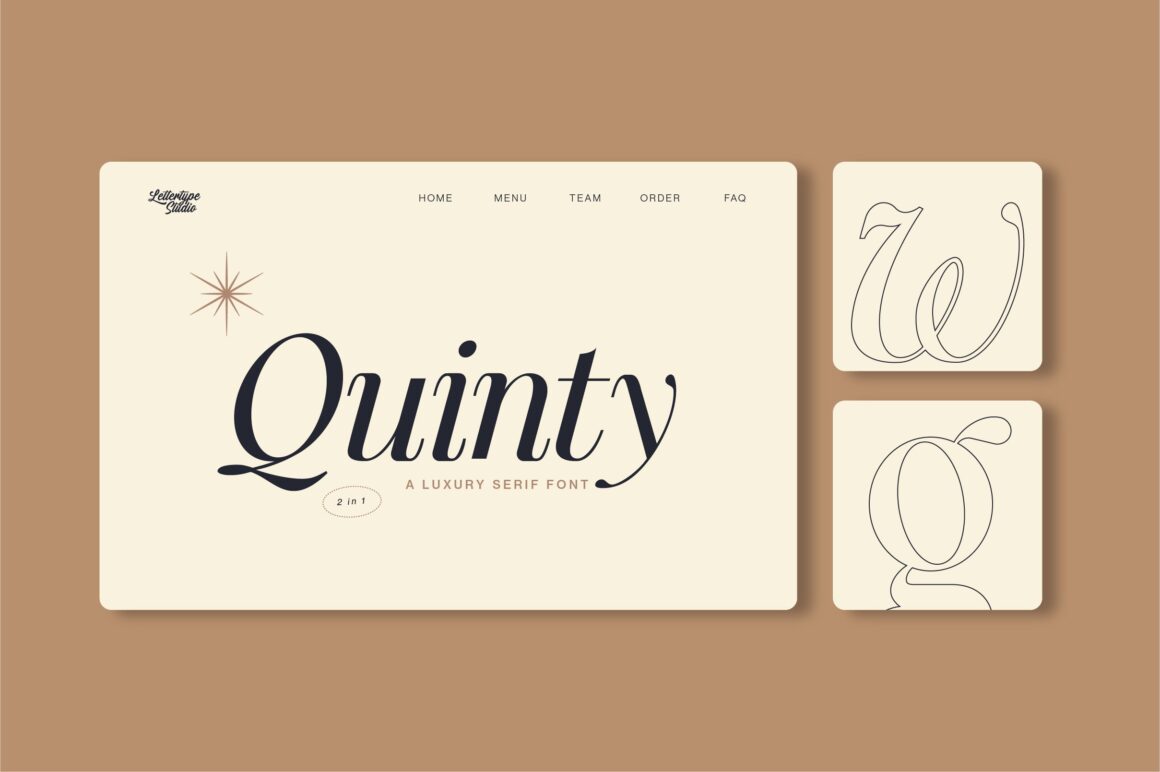 Luxury Serif Font