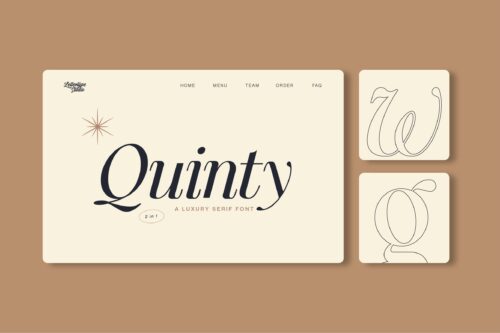 Luxury Serif Font