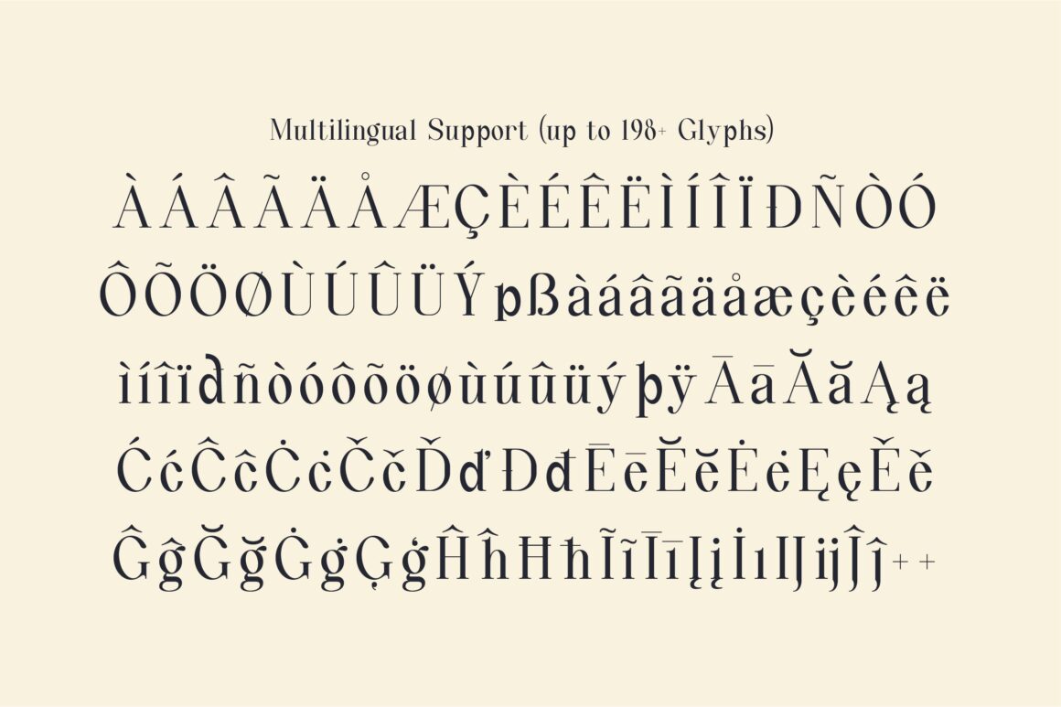 Luxury Serif Font