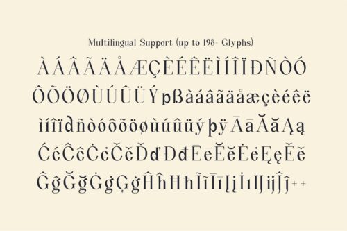 Luxury Serif Font