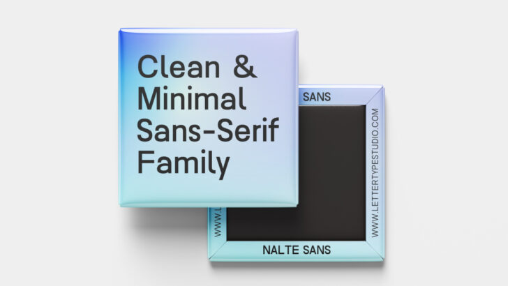 Modern clean minimal sans-serif font trends 2025 design inspiration
