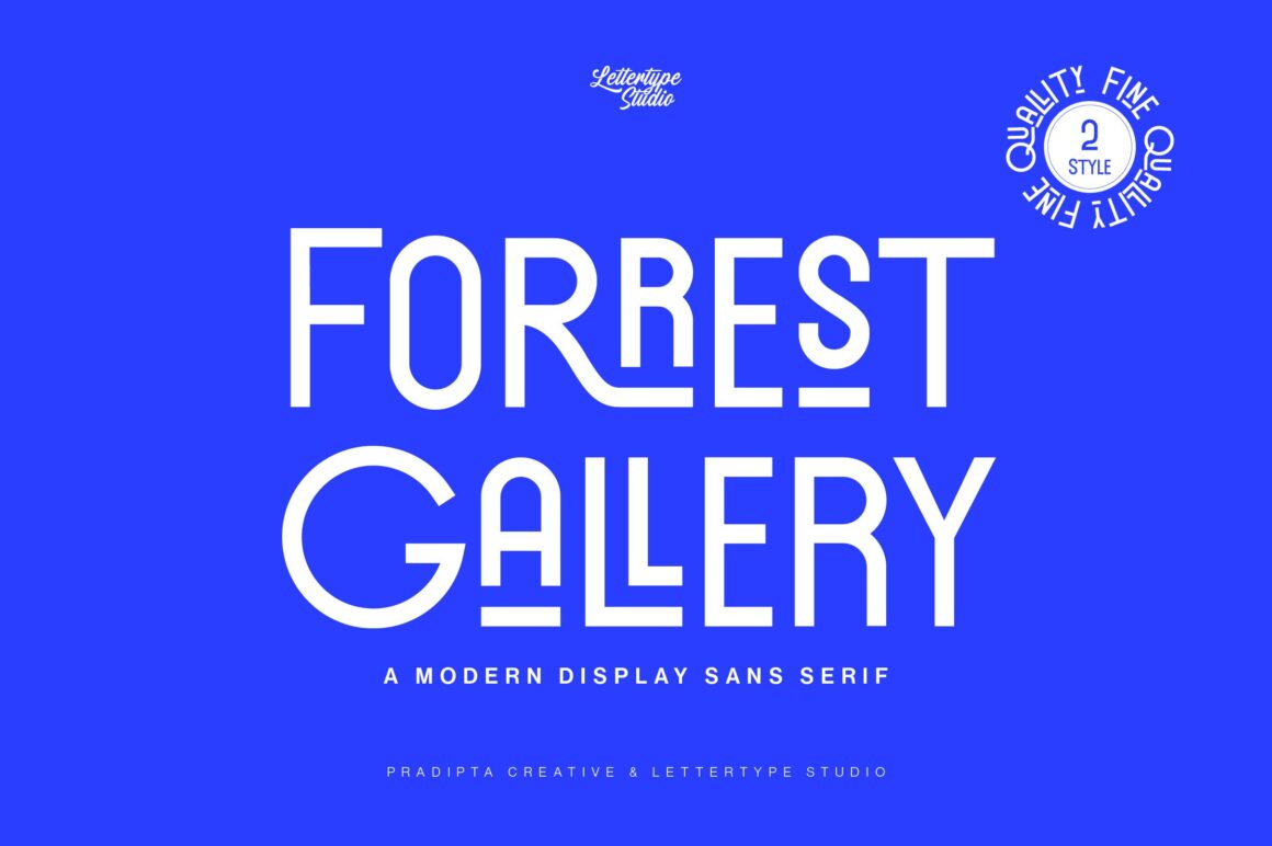 Modern Display Sans Serif