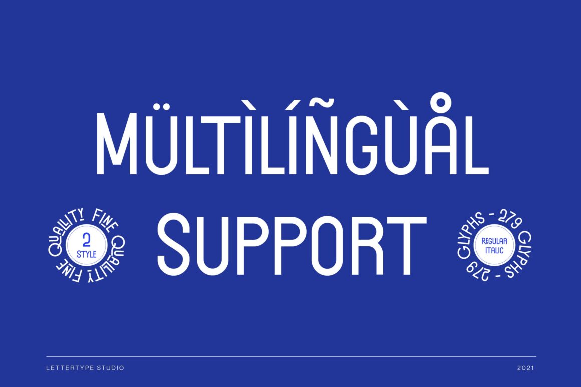 Modern Display Sans Serif