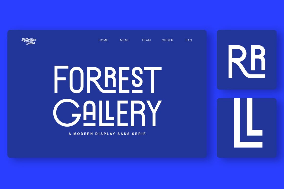 Modern Display Sans Serif