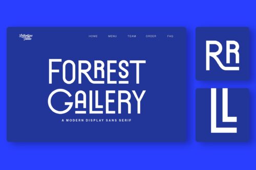 Modern Display Sans Serif