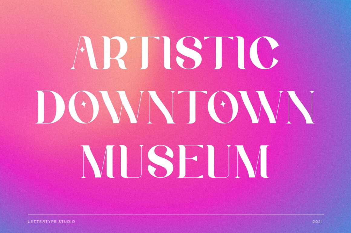 Modern Classic Serif Font