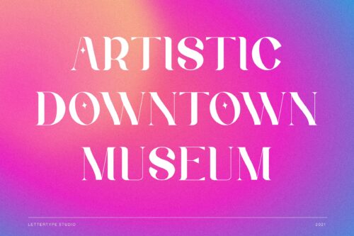 Modern Classic Serif Font