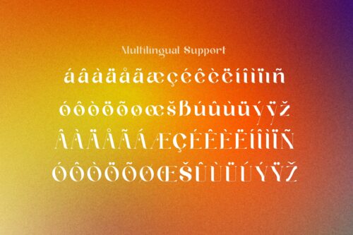 Modern Classic Serif Font