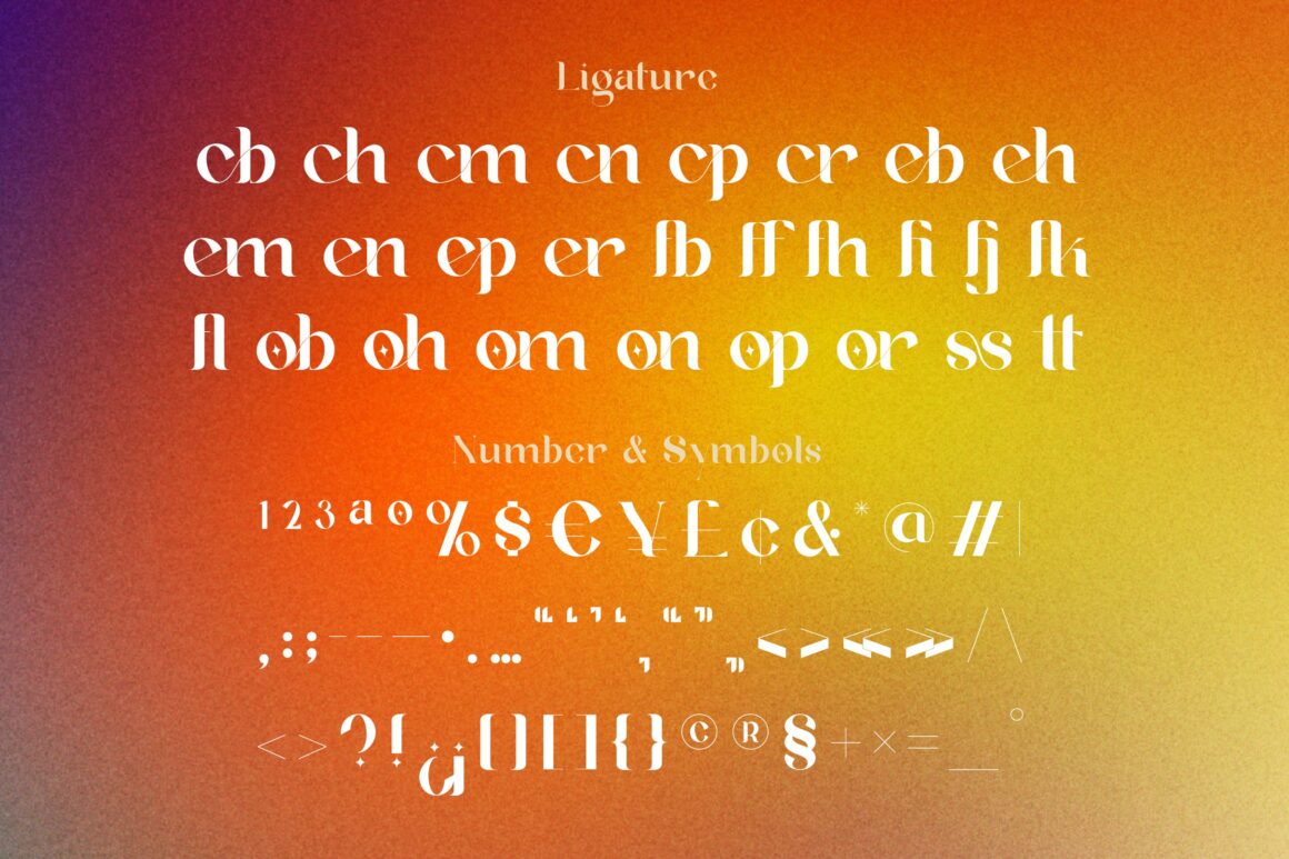 Modern Classic Serif Font