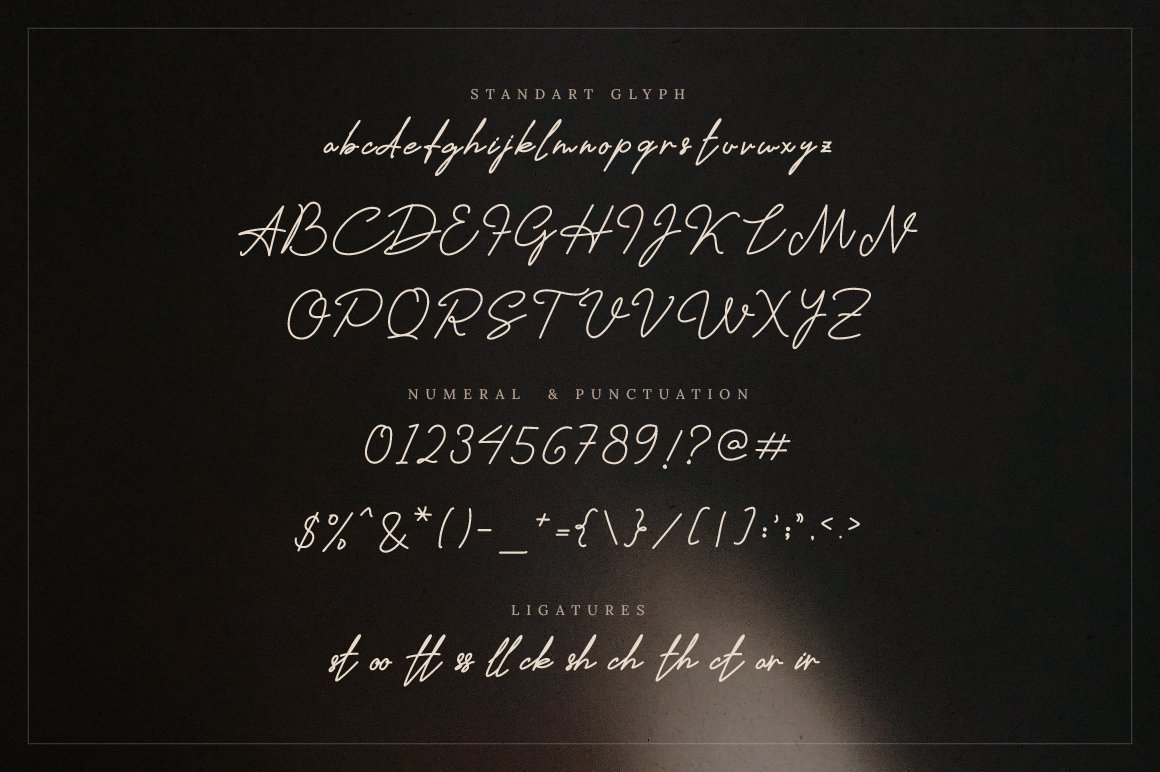 Stylish Monoline Script