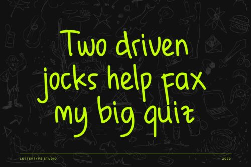 Playful Display Font