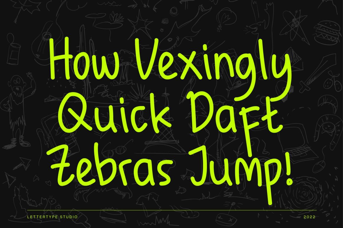 Playful Display Font