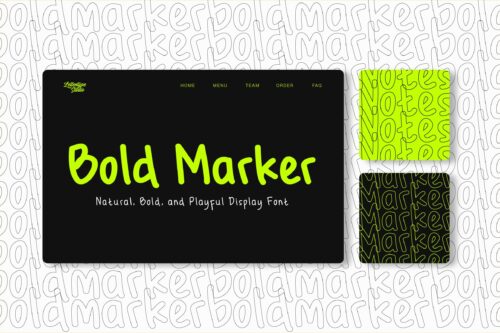 Playful Display Font