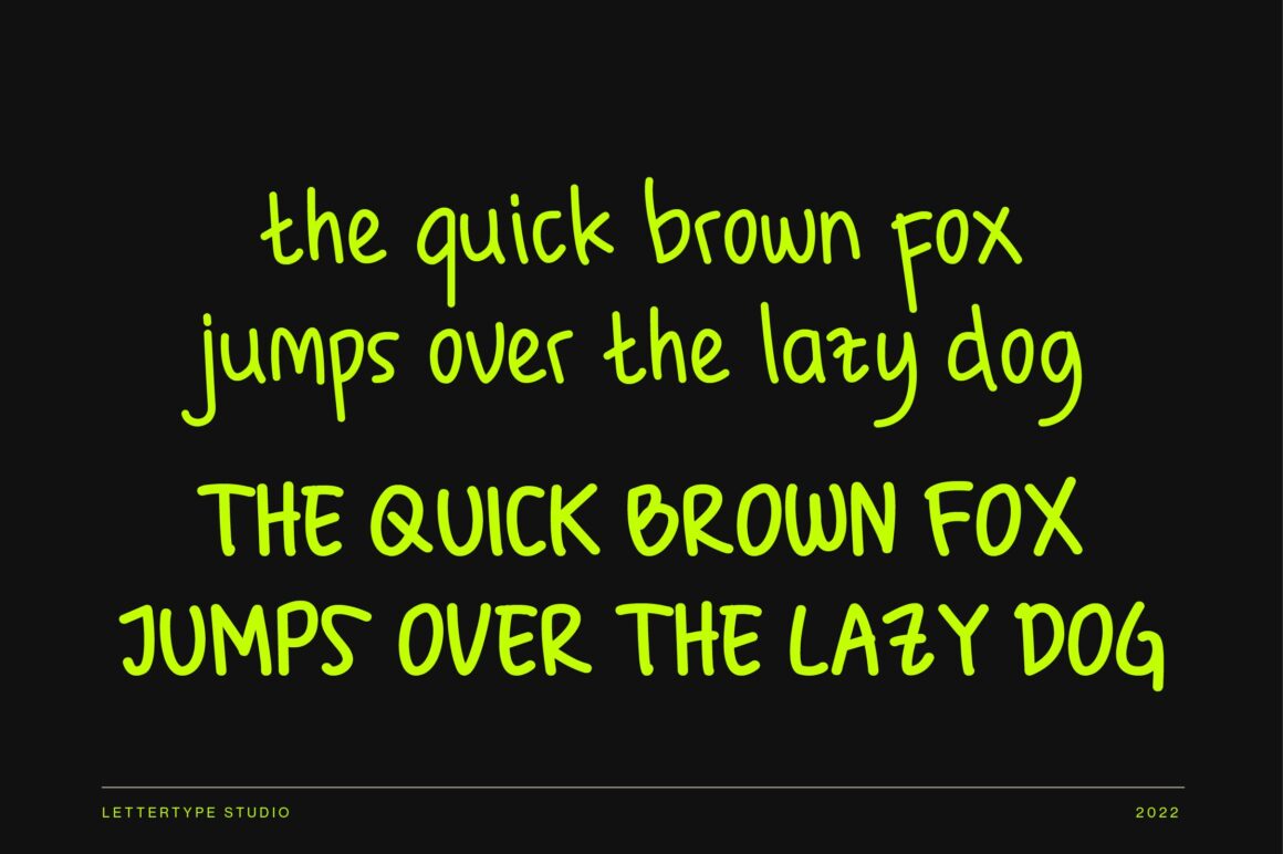 Playful Display Font