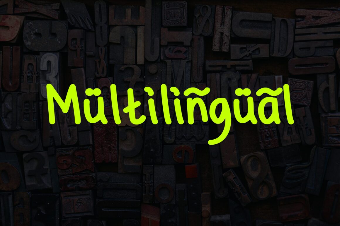 Playful Display Font